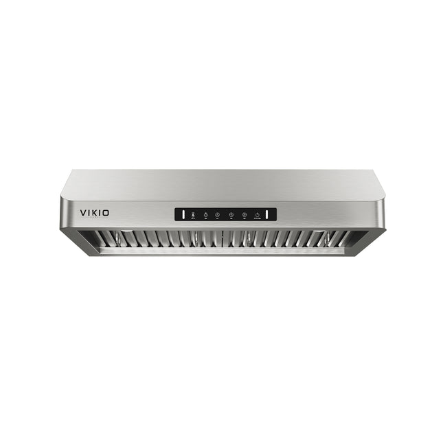 900CFM Ducted Under Cabinet Range Hood with 3-Way Venting LED and Gesture Control in Stainless Steel