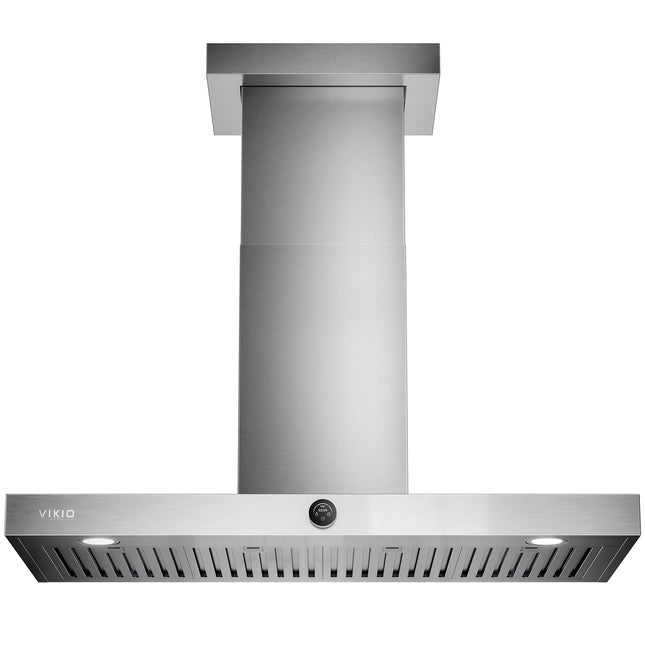 "42 in. 600 CFM Convertible Ducted to Ductless Wall Mount Range Hood in Stainless Steel, 3-Ways Venting, 2-Baffle Filters Questions & Answers"