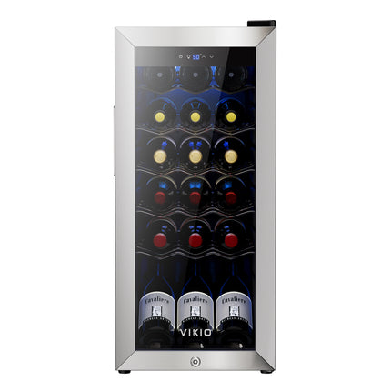WF10-14 Touch Control 18-Wine Bottles Wine Cooler 14 in. Stainless Steel, Freestanding, Compressor Cooling