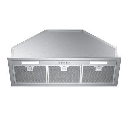 600 CFM Convertible Insert Range Hood in Stainless Steel with LED Lights